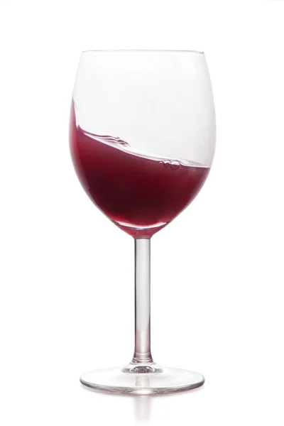 Glas Rotwein — Stockfoto