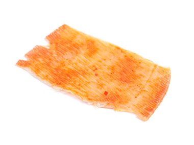 Pişmiş kalamar izole