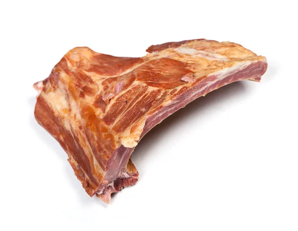 Pedaço de carne fumada — Fotografia de Stock