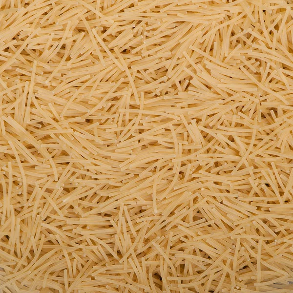 Ruwe vermicelli pasta — Stockfoto