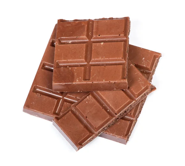 Bares de chocolate — Fotografia de Stock