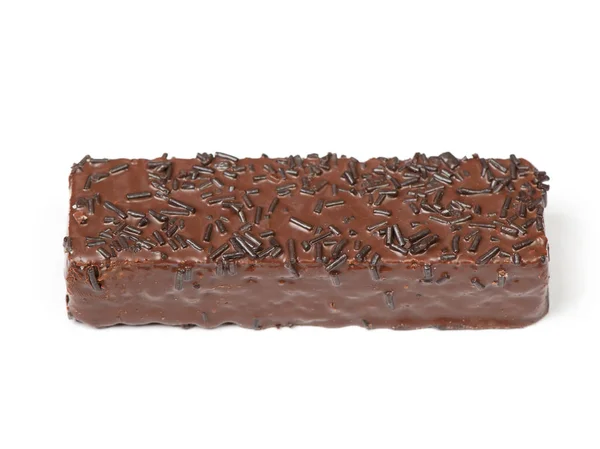 Tarta de gofres en glaseado de chocolate — Foto de Stock