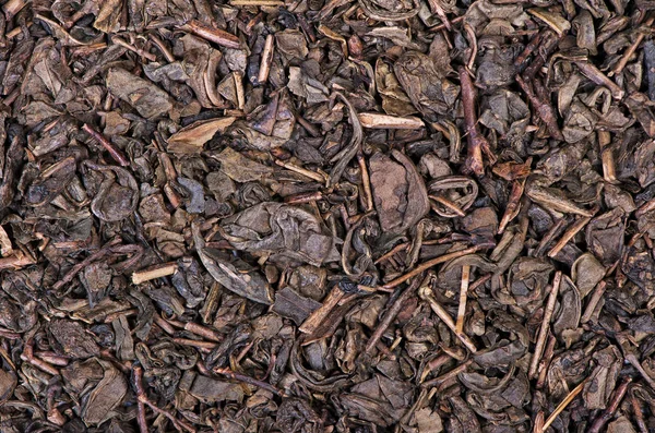 Dried tea leaves close up — Stock Photo, Image