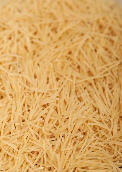 Råa spån pasta — Stockfoto