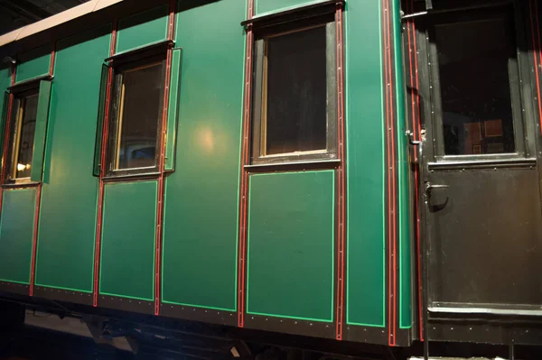 Windows of old train — Stock Photo, Image