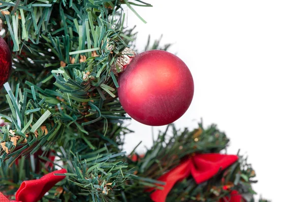 Τεχνητά κλαδιά χριστουγεννιάτικων δέντρων — Φωτογραφία Αρχείου