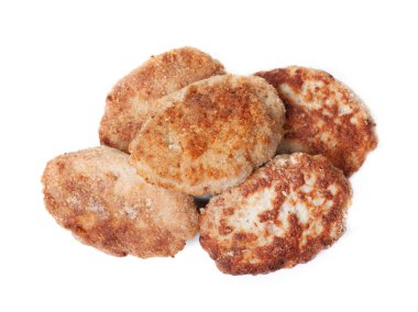 Küçük el yapımı pirzola yığını.