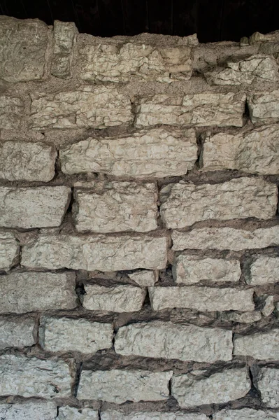 Текстура Старої Кам Яної Стіни Тла — стокове фото