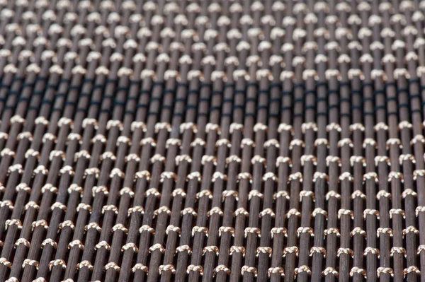 Крупный План Текстуры Ротанга Полосы Фона — стоковое фото