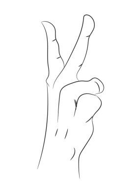 çizilmiş çizgiler el,