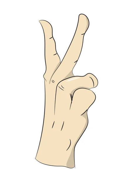 Gekleurde hand getrokken lijnen, vector — Stockvector