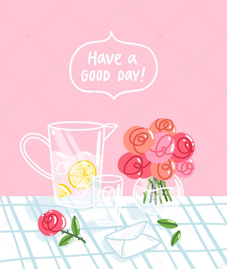 Have a good day illustration