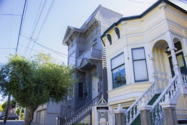 San Francisco iskelesi 39 deniz aslanı turizmi şehir tramvayı teleferiği gökdelenler Alcatraz Haight Ashbury Teknesi Günbatımı Grace Katedrali Balıkçı İskelesi Lombard Caddesi Meydanı Çin Mahallesi