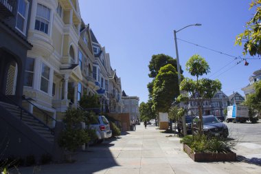 San Francisco iskelesi 39 deniz aslanı turizmi şehir tramvayı teleferiği gökdelenler Alcatraz Haight Ashbury Teknesi Günbatımı Grace Katedrali Balıkçı İskelesi Lombard Caddesi Meydanı Çin Mahallesi