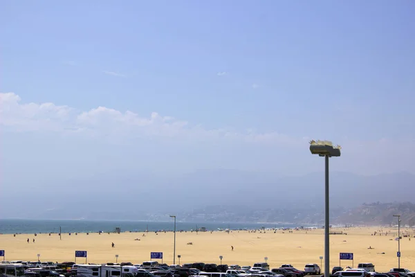 Los Angeles Santa Monica Venedik Sahil Skelesi Abd Kaliforniya Turizm — Stok fotoğraf