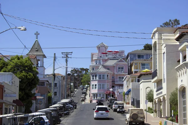 Catalina Island Green Pleasure Pier Moonstone Beach Lovers Cove Casino — Stockfoto