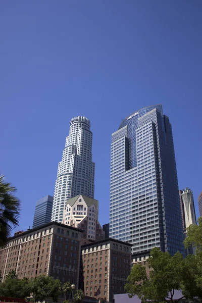 ロサンゼルス高層ビルの宮殿玩具地区 チャイナタウンオルベラ通りUsaカリフォルニア州観光旅行 — ストック写真