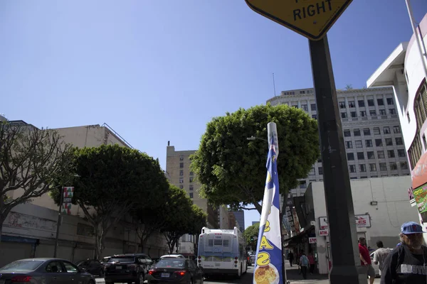 Los Angeles Gökdelenleri Çin Mahallesi Olvera Caddesi Abd California Turizm — Stok fotoğraf
