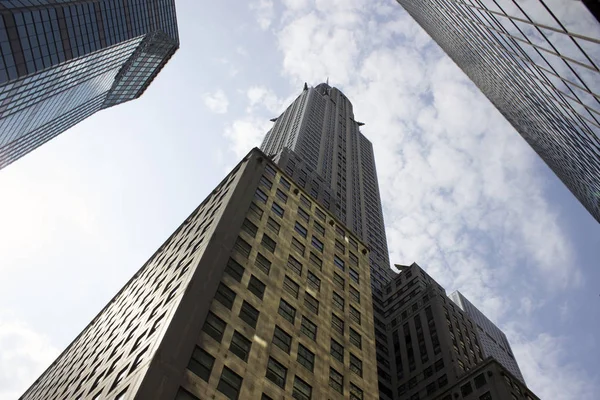 New York Statua Della Libertà Grattacieli Empire State Building Brookyn — Foto Stock