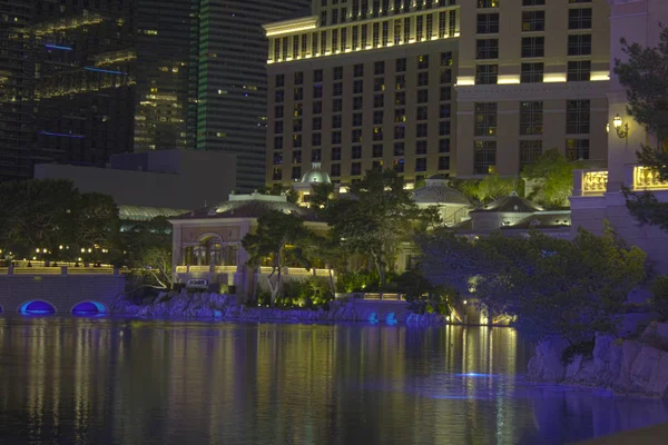 Las Vegas Kasino Hrát Usa Nevada Resort Luxusní Bazény Turistika — Stock fotografie