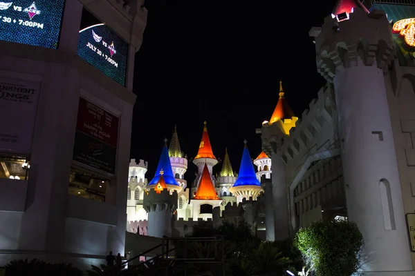 Las Vegas Casino Giocare Stati Uniti Nevada Resort Piscine Lusso — Foto Stock