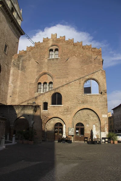 Visita Turismo Cidade Mantova Itália Castelo Rua História Castelo Palácio — Fotografia de Stock