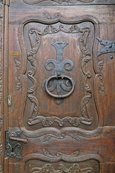 Järn Door Knocker — Stockfoto