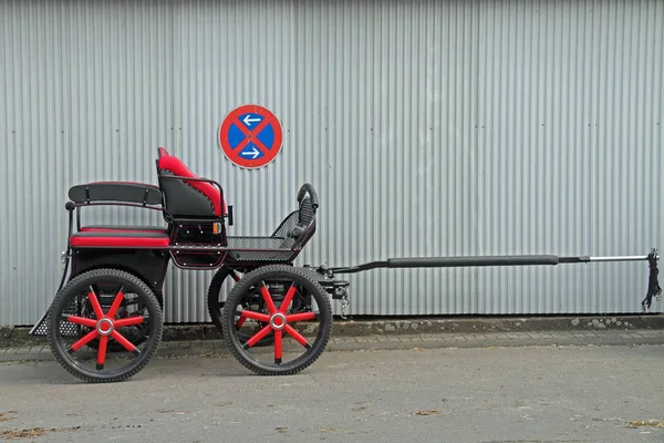 Carriage in stop ban — Stock Photo, Image