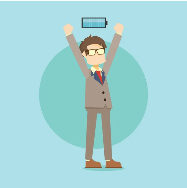 iş adamı tam enerji