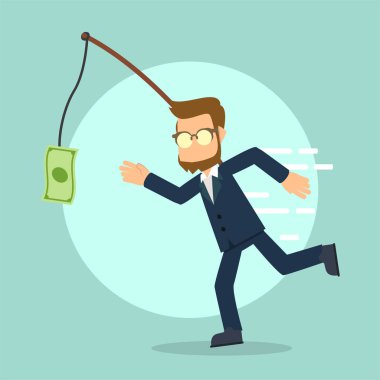 alıcı para çalıştıran iş adamı 