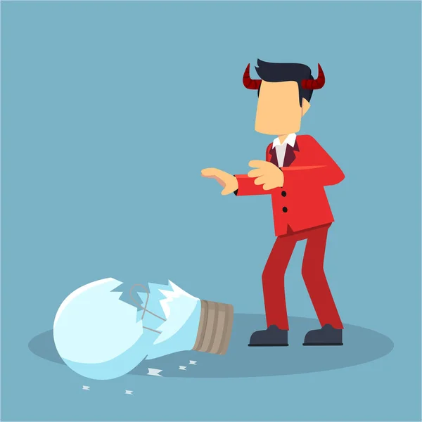 kötü işadamı sonları fikir ampul 