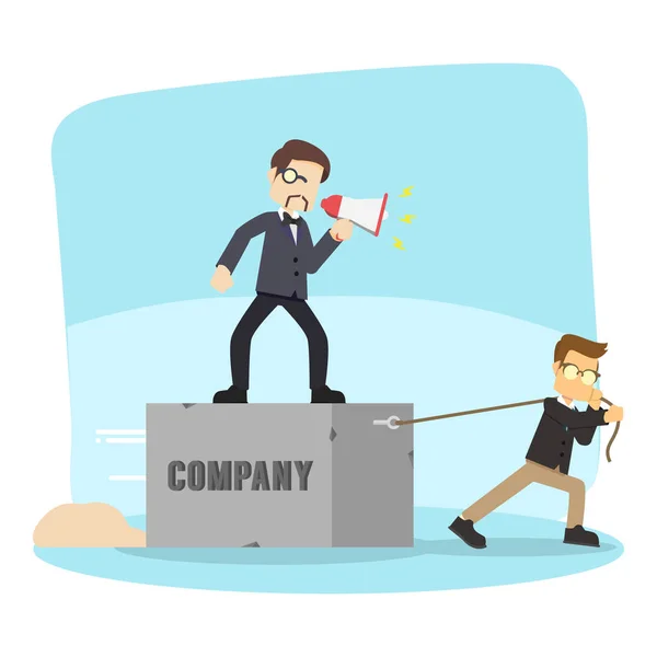 iş adamı çekerek şirket patron 