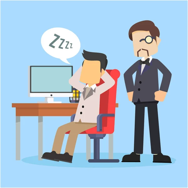 Patron uyku iş adamı yakaladı