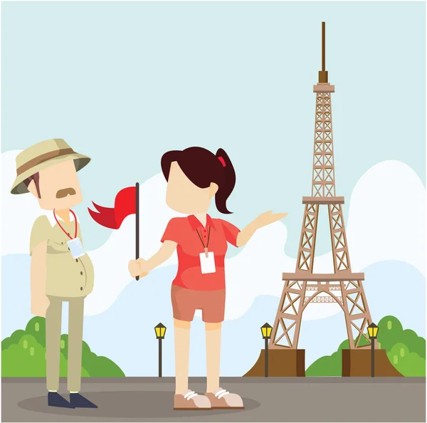 Tur Rehberi explaning eifle kuleye turizm 