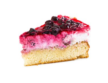 Çocuk oyuncağı ile sufle ve Siyah frenk üzümü jöle ile kaplı,