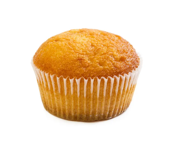 Muffin isolé sur fond blanc — Photo