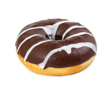 çörek çikolata sosu ile  