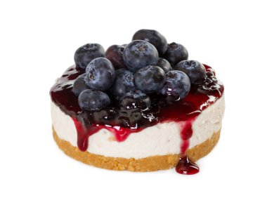 Taze yaban mersinli cheesecake 