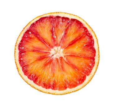 Kurumuş kan kırmızı portakal dilim  