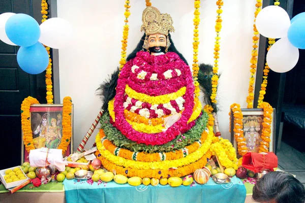 Indischer Gott khatu shyam — Stockfoto