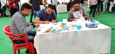 Aralık 2019, Hisar, Haryana, Hindistan: 