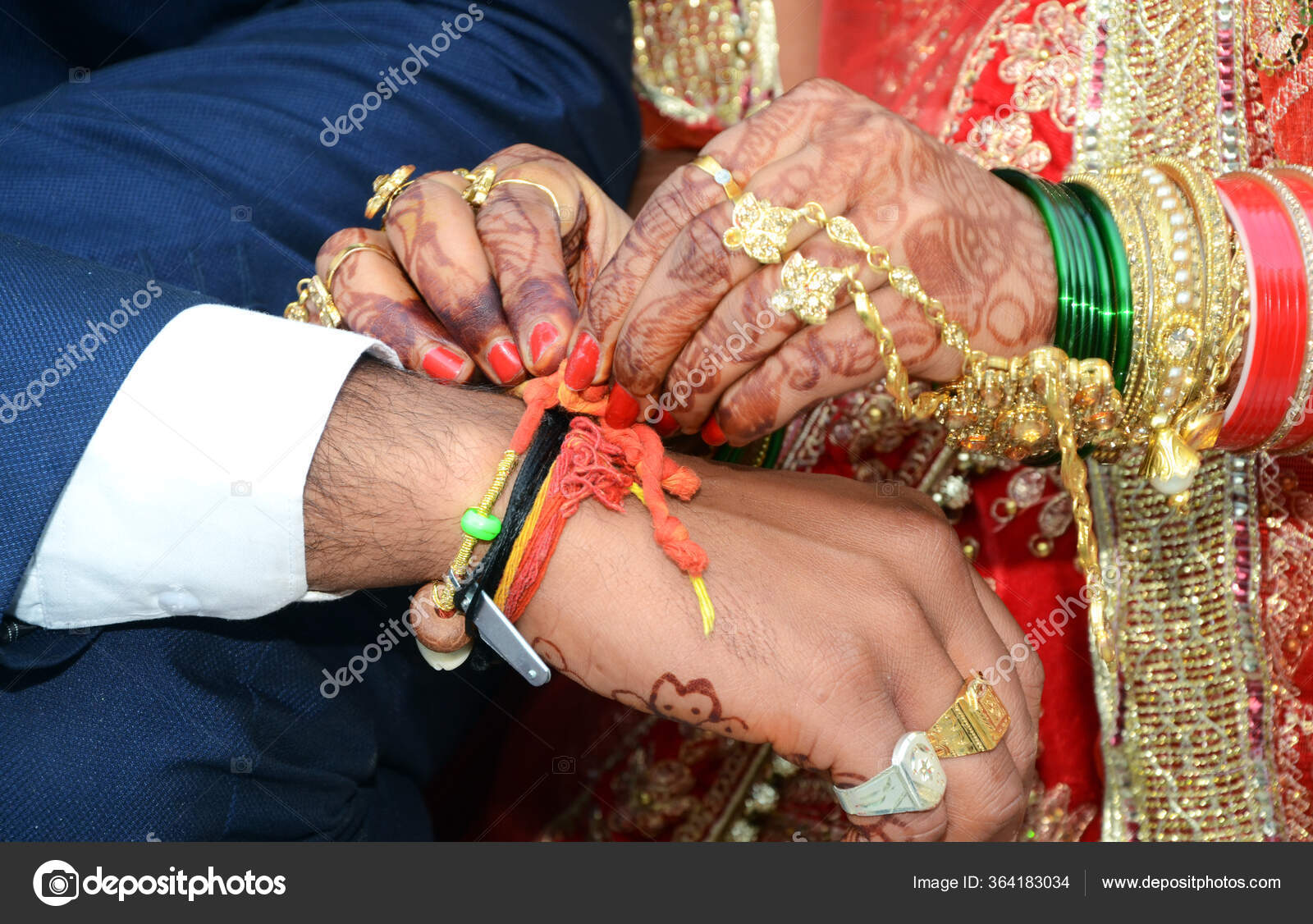 Indian hindu engagement ring ceremony hi-res stock photography and images -  Alamy