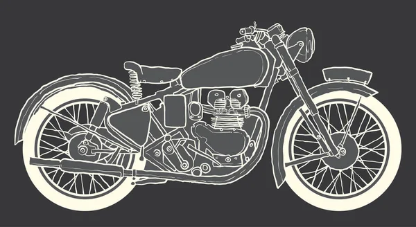 Café Racer Vecteur Illustration Illustration Stock — Image vectorielle