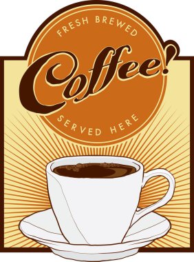 kahve vektör dosyası hisse senedi çizim