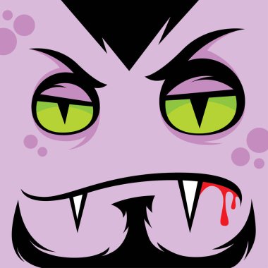 Çizgi film duygular yüz hisse senedi illüstrasyon