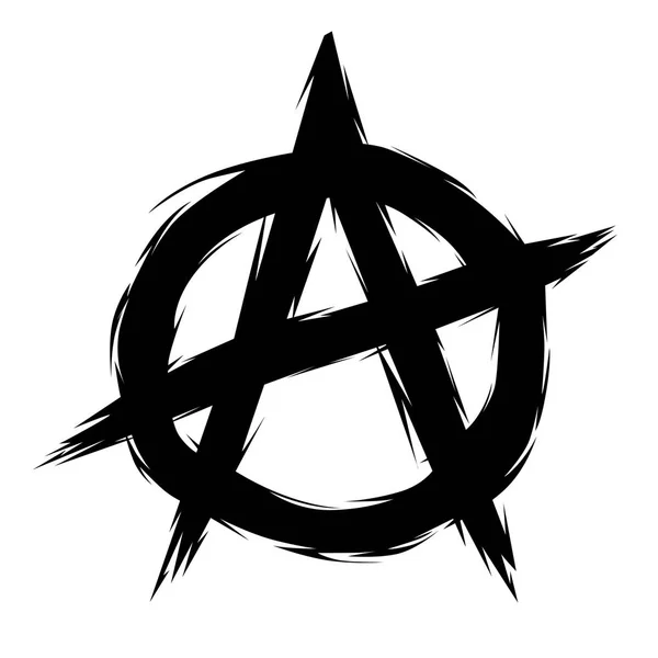 Anarchy Symbol Vector File — Stock Vector