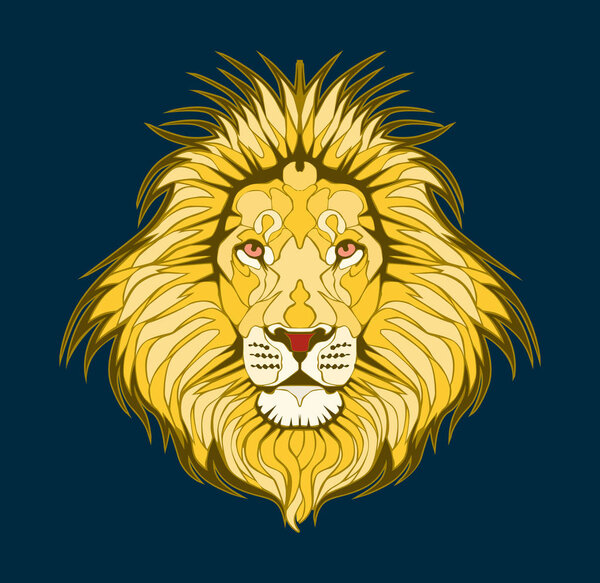 leopard head vector file
