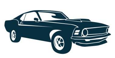 eski model araba vektör dosyası