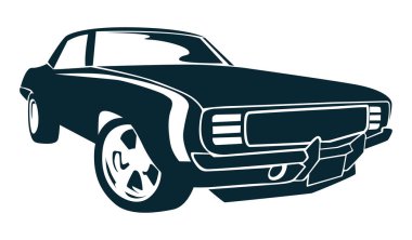 eski model araba vektör dosyası