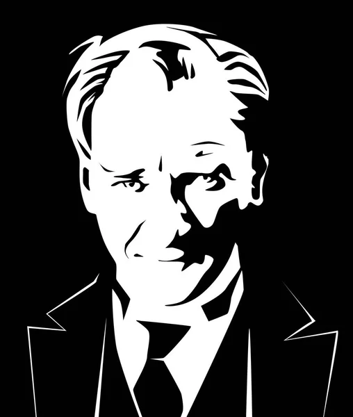 Atatürk portresi vektör dosyası